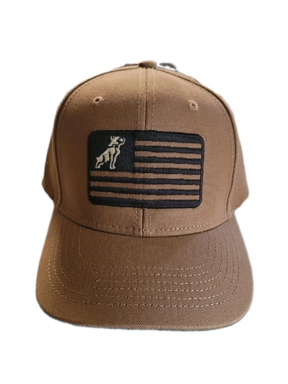 Mack Trucks USA Flag Officially Licensed Snapback Curved Bill Canvas Hat Cap NEW